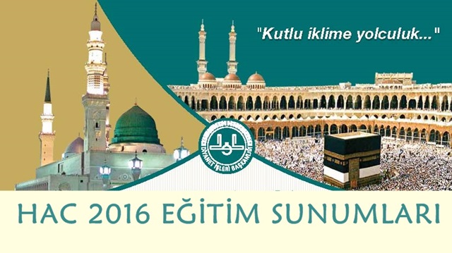 Hac Eğitim Seminerleri İçin Hazırlanan Sunumlar 